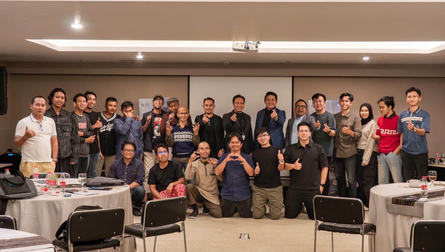 Foto bersama peserta workshop dan edukasi market QUADRAN